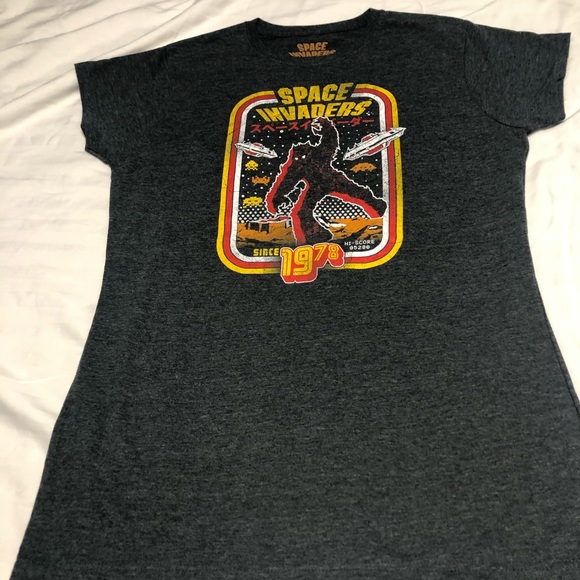 SPACE INVADERS graphic Tee XL - Picture 2 of 4